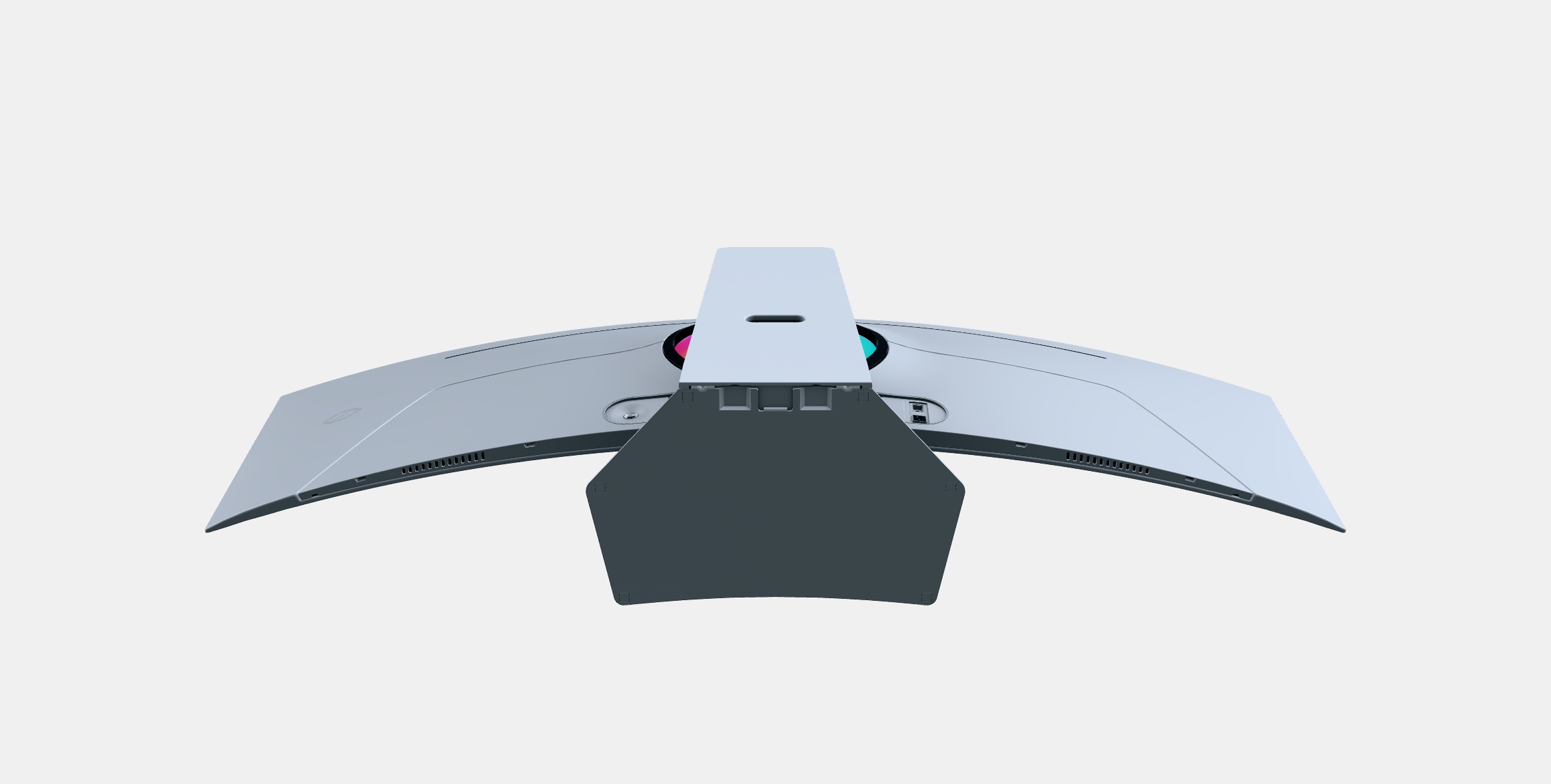 49 Odyssey OLED G9 G95SD Curved Gaming Monitor 240Hz 3D model_7