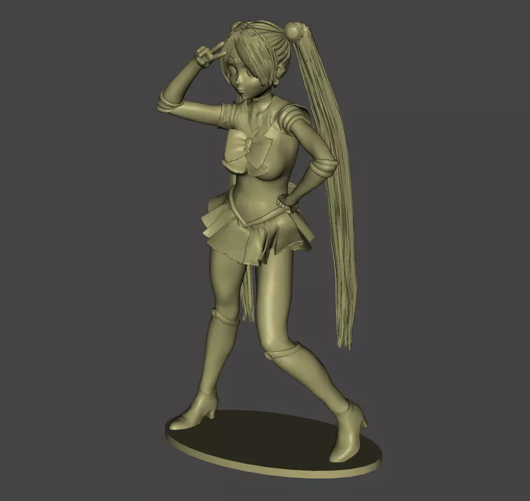 Sailor Moon 3D print model_0