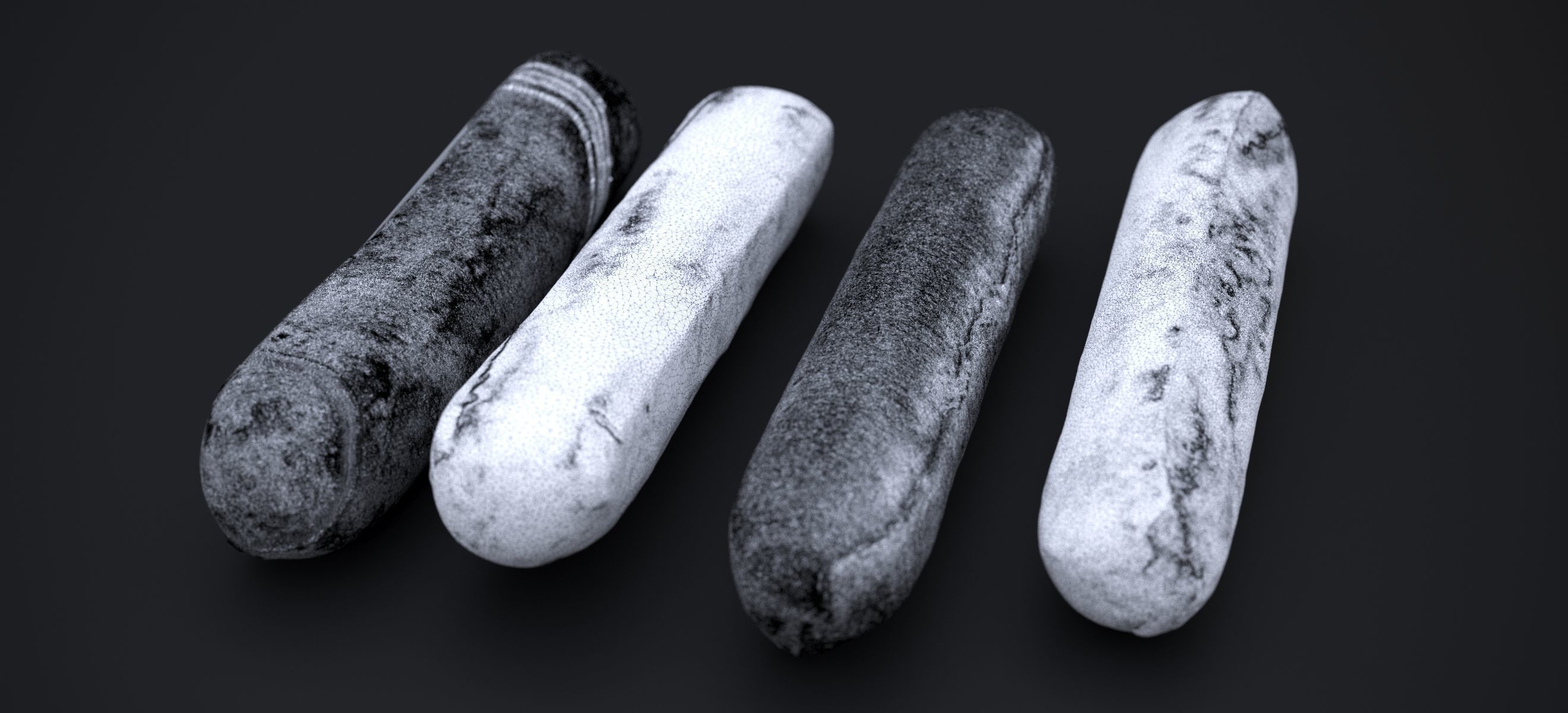 BRATWURST SAUSAGE 2024 3D model_12