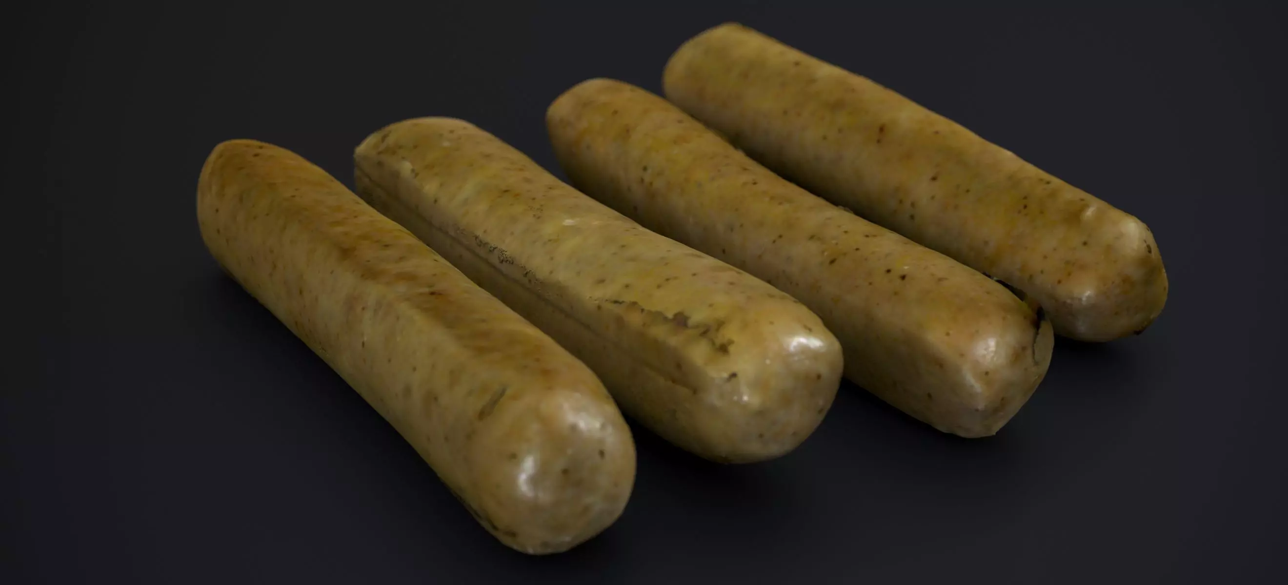 BRATWURST SAUSAGE 2024 3D model_0