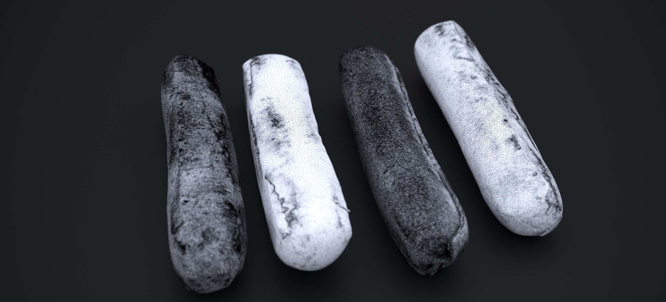 BRATWURST SAUSAGE 2024 3D model_11