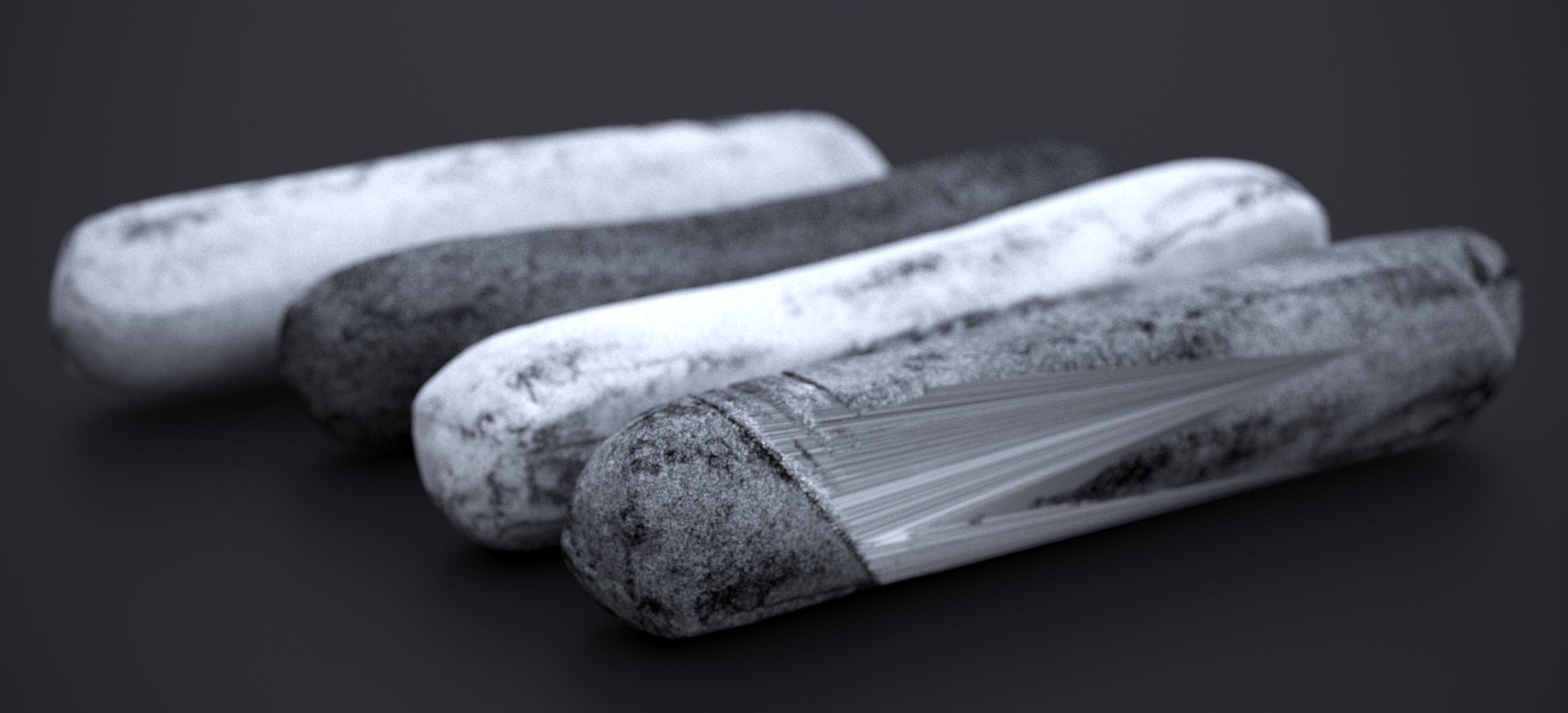 BRATWURST SAUSAGE 2024 3D model_17