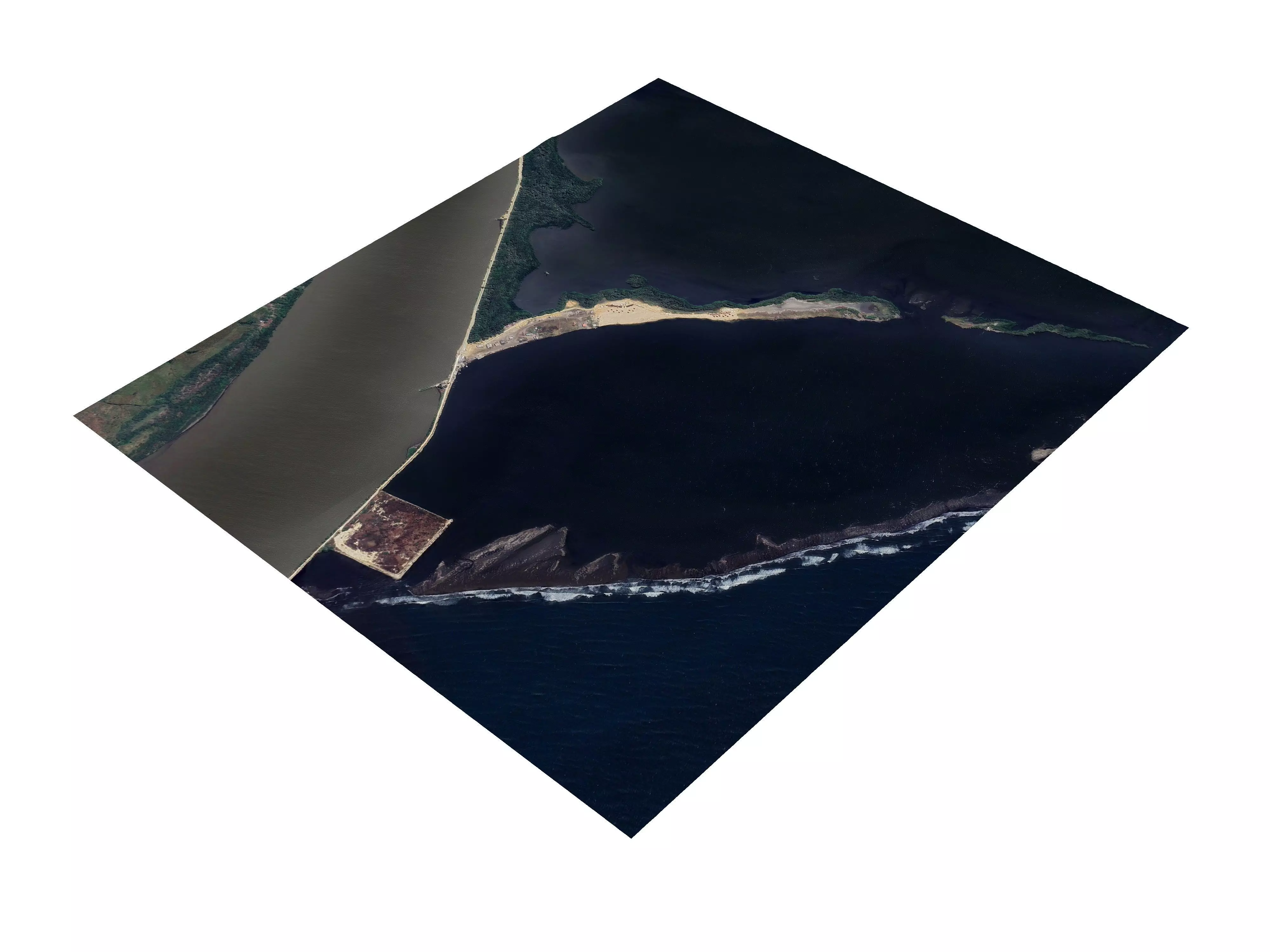 Puerto Mocho 3D model