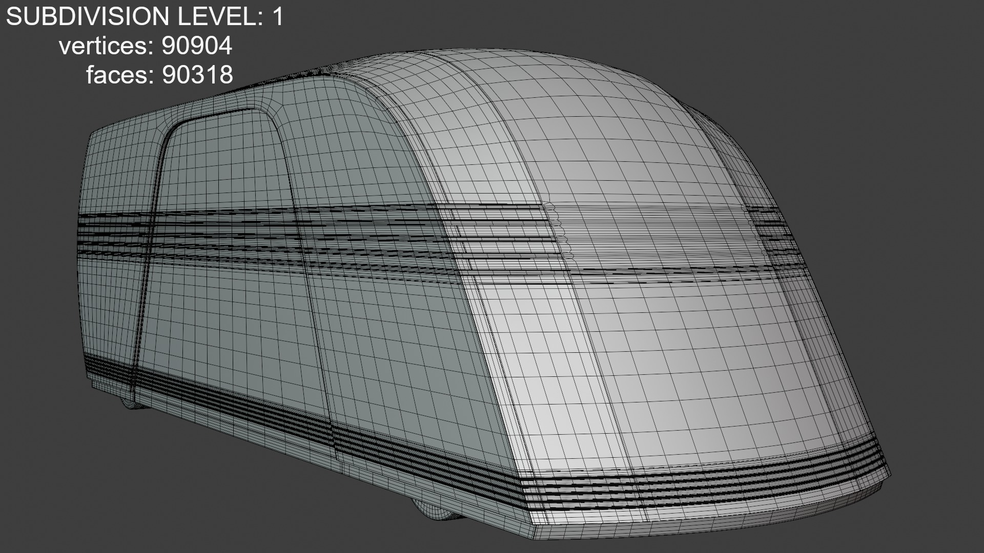 Tesla Robovan and Luxeed S7 3D Model Collection_8