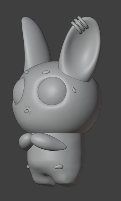 Bunny 3D model_3