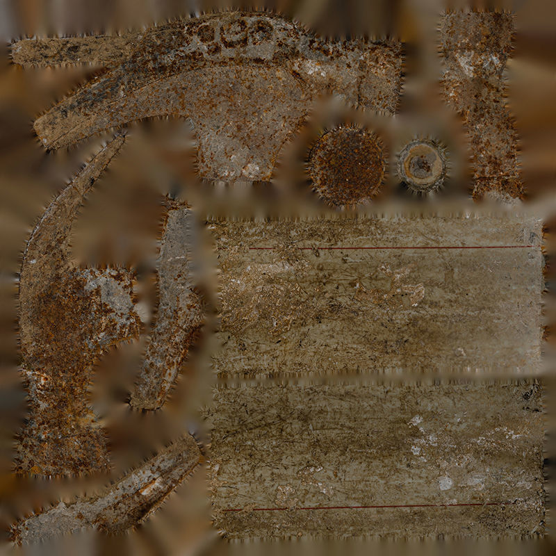 Anydrafts Old claw hammer 03 Low-poly 3D model_8