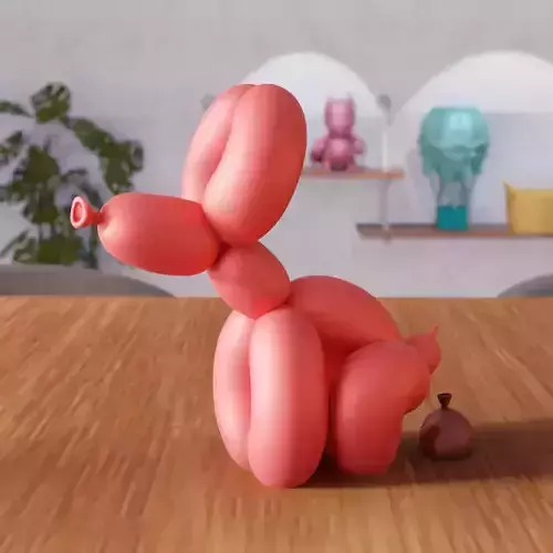 Shitting Balloon Dog - 334
