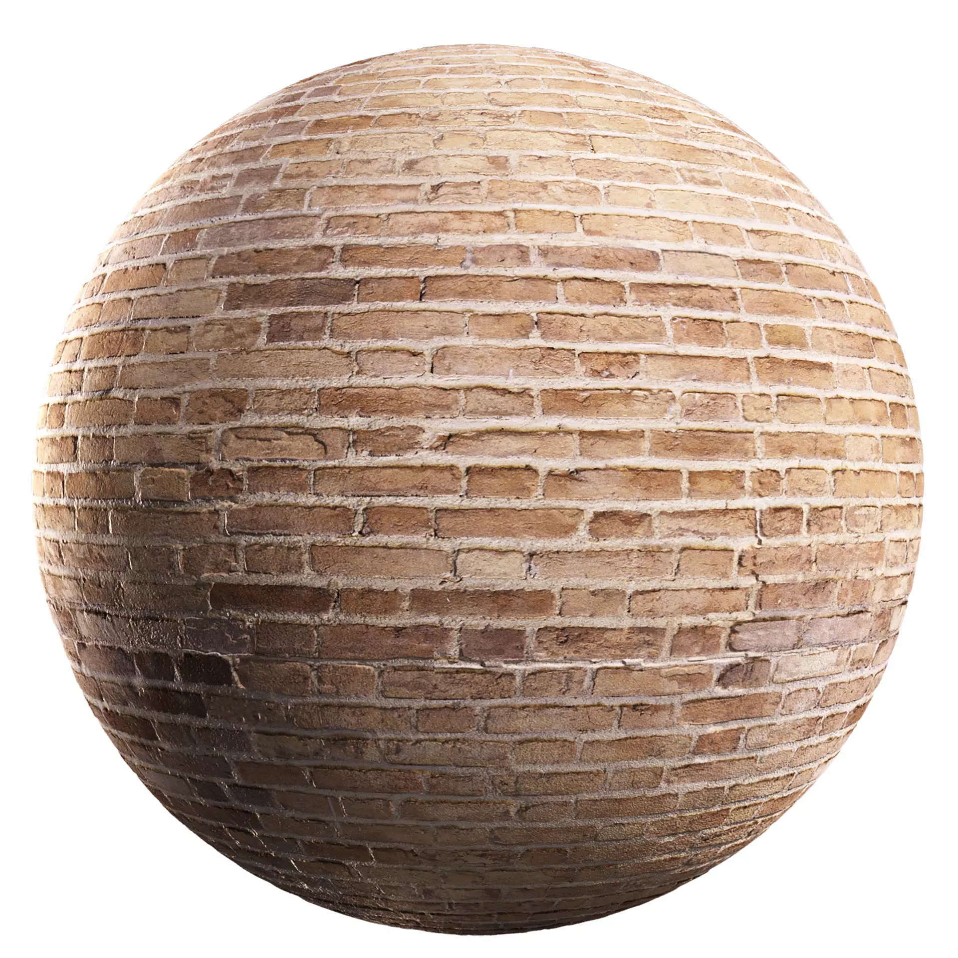 Real-World Scanned Bricks 01 PBR Texture_0
