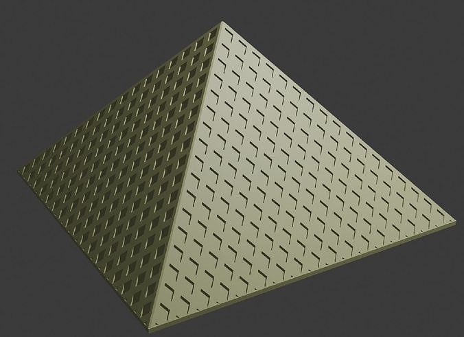 Pirmide del Louvre Free 3D model