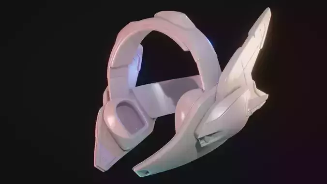 Overwatch 2 - Juno Headset Helmet - Cosplay 3D Print Prop 3D print model