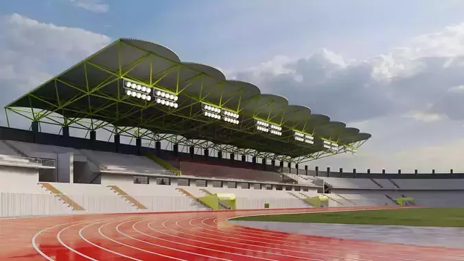 Football Stadium with 10000 seates 