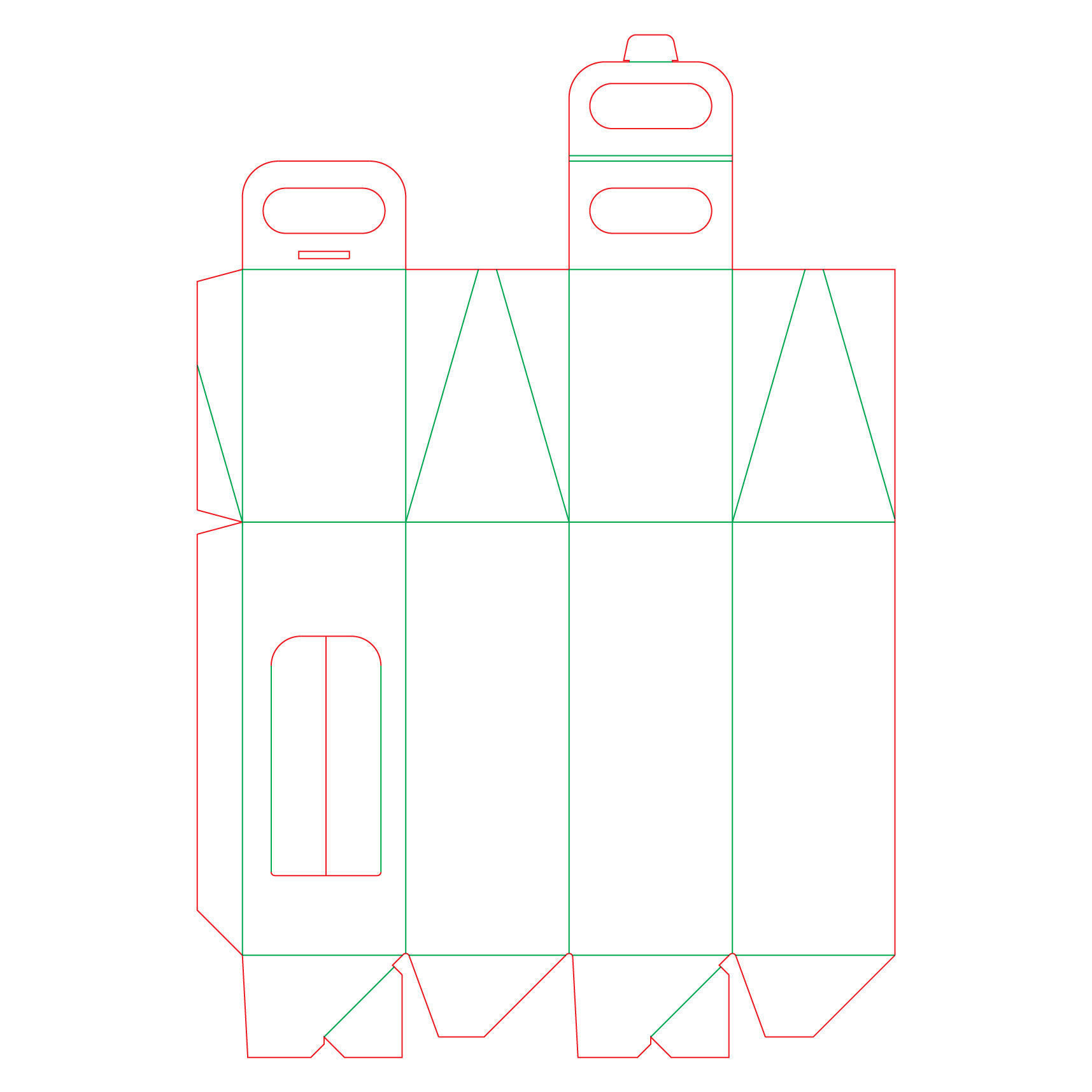 Packaging box holder for one wine bottle Texture_14