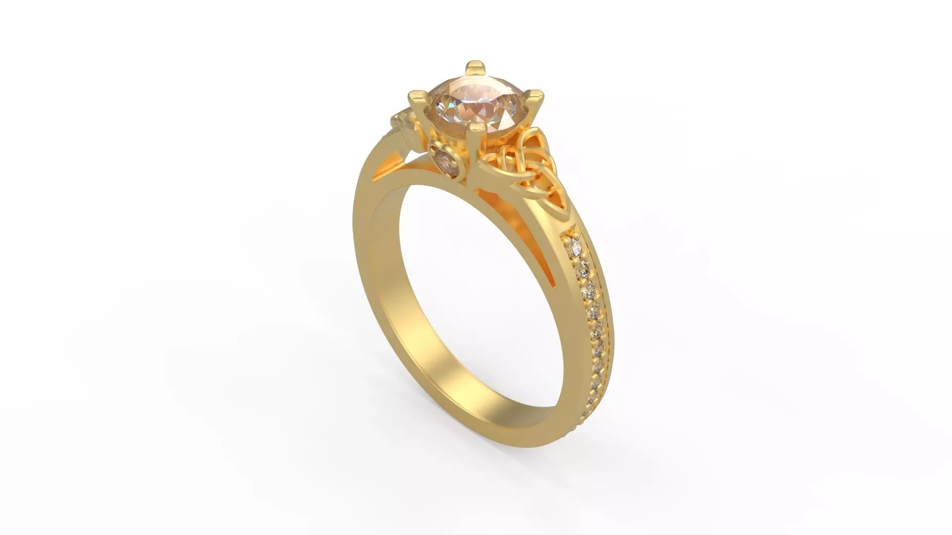 Woman Solitaire 007 3D print model