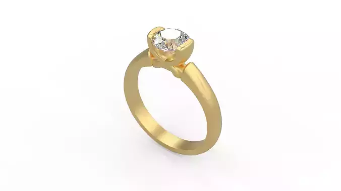 Woman Solitaire 040 3D print model