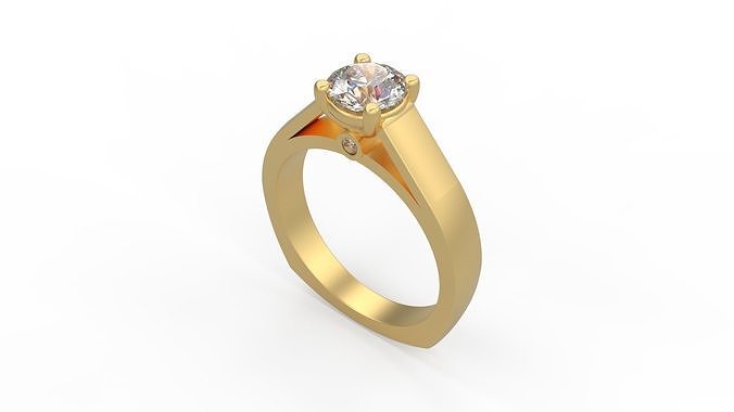 Woman Solitaire 041 3D print model