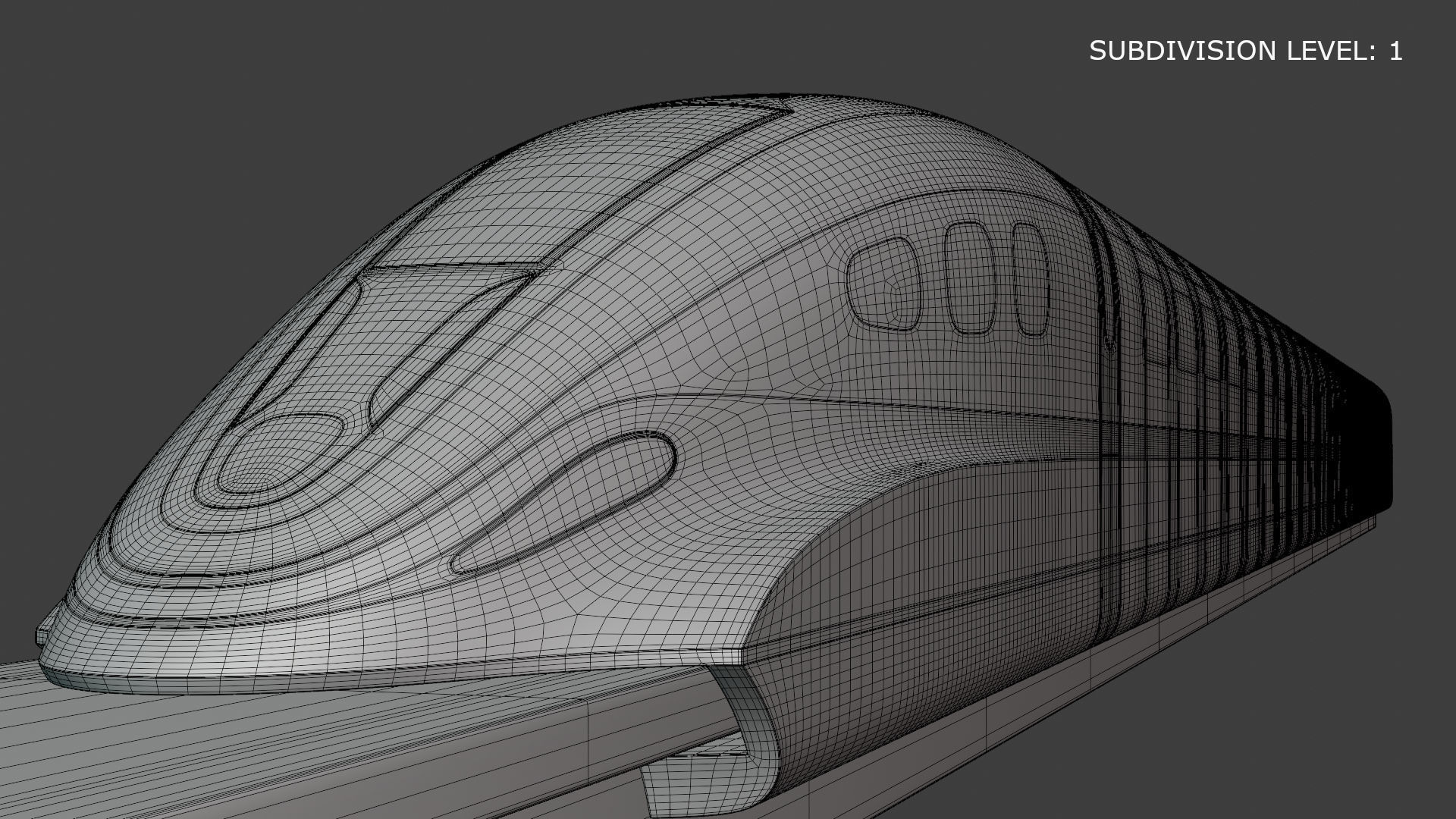 Future maglev and Tesla Robovan 3D Model Collection_3