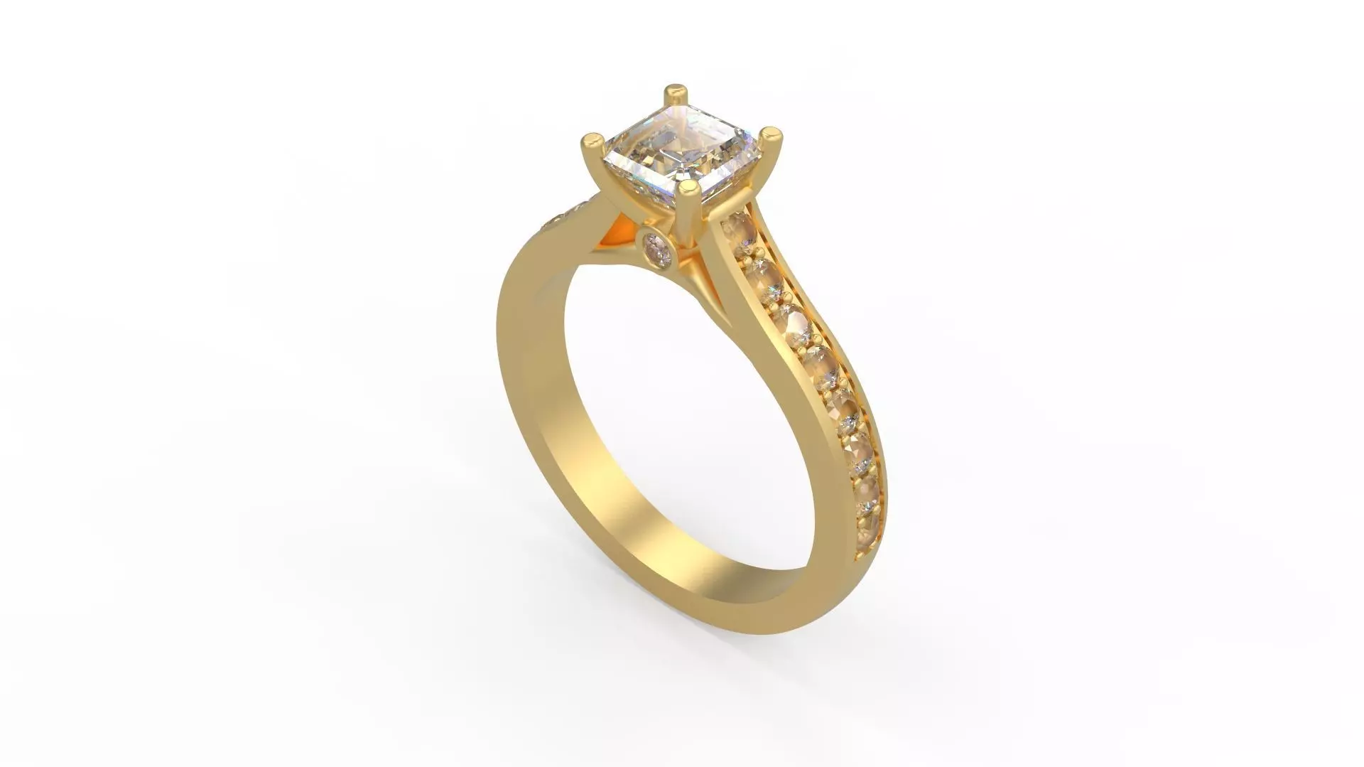 Woman Solitaire 092 3D print model