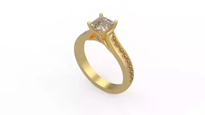 Woman Solitaire 093 3D print model