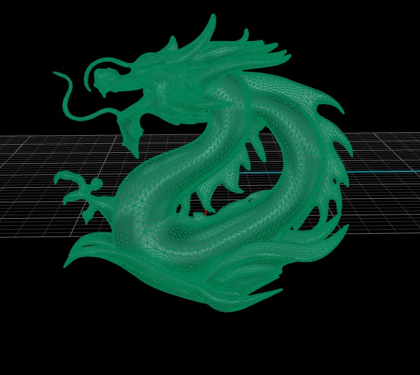 Dragon Rounded amulet for learn  Free 3D model_1