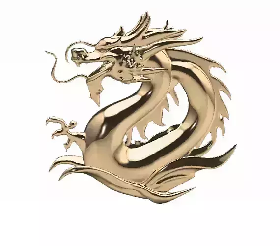 Dragon Rounded amulet for learn 