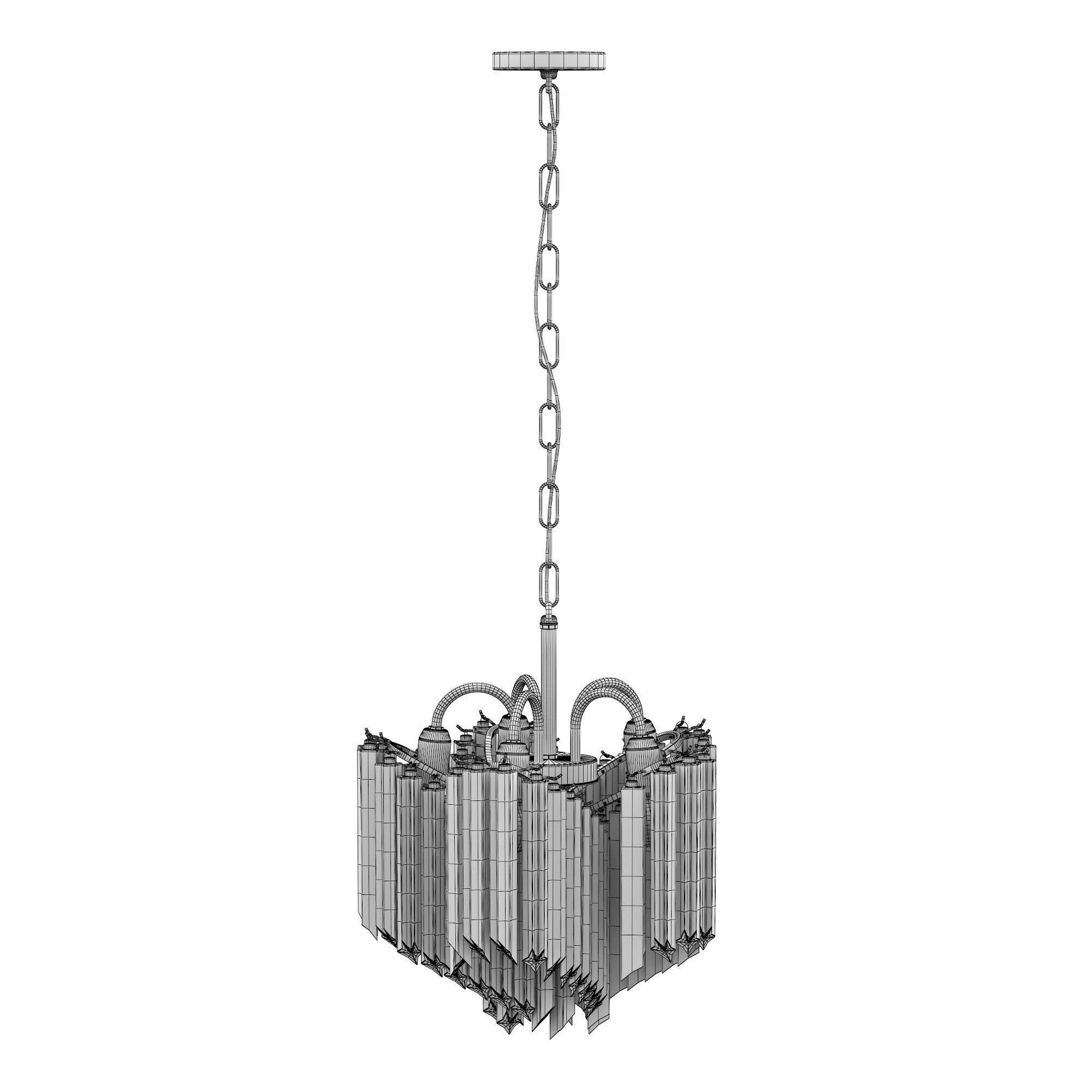 Quadriedri Ceiling Lamp 3D model_4