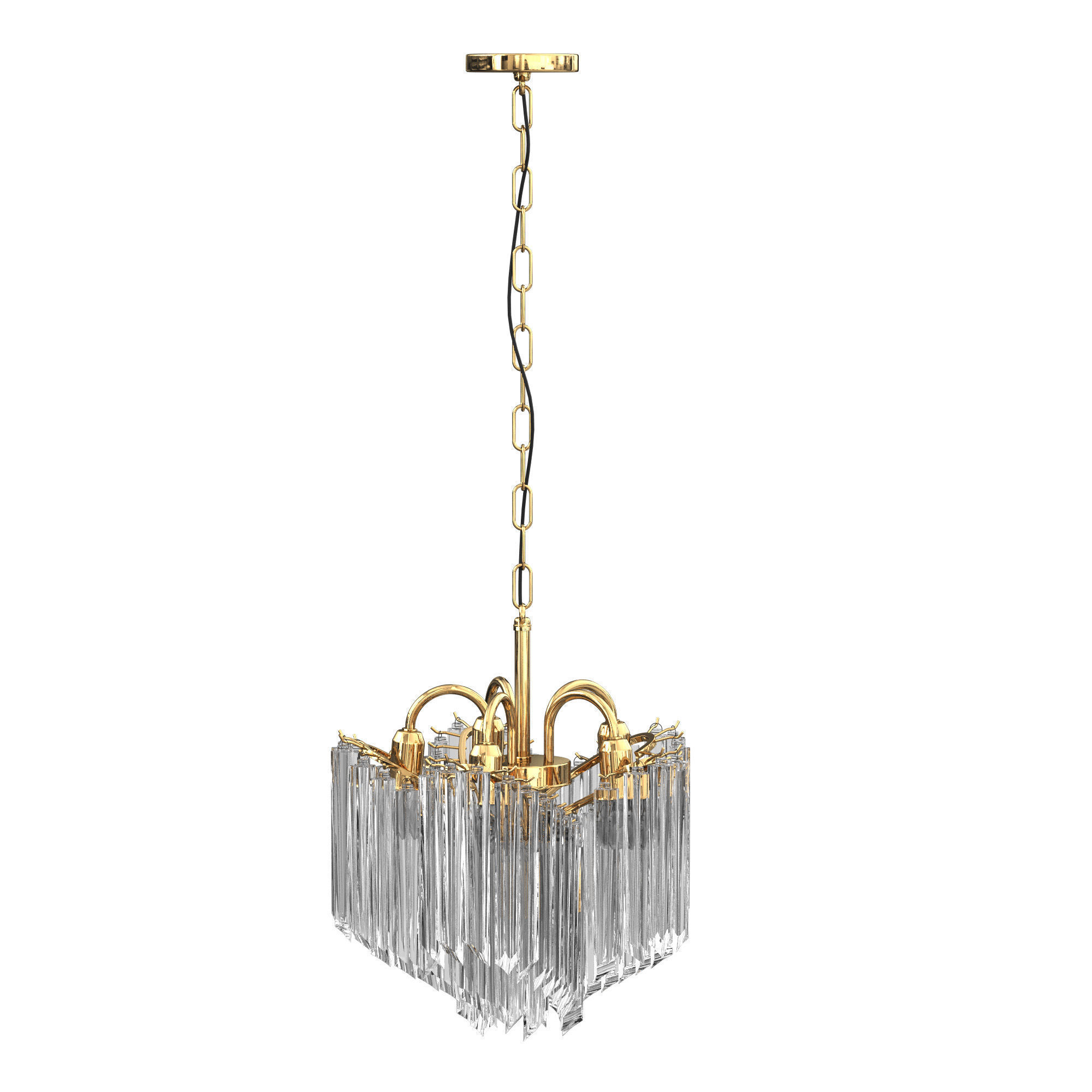 Quadriedri Ceiling Lamp 3D model_1