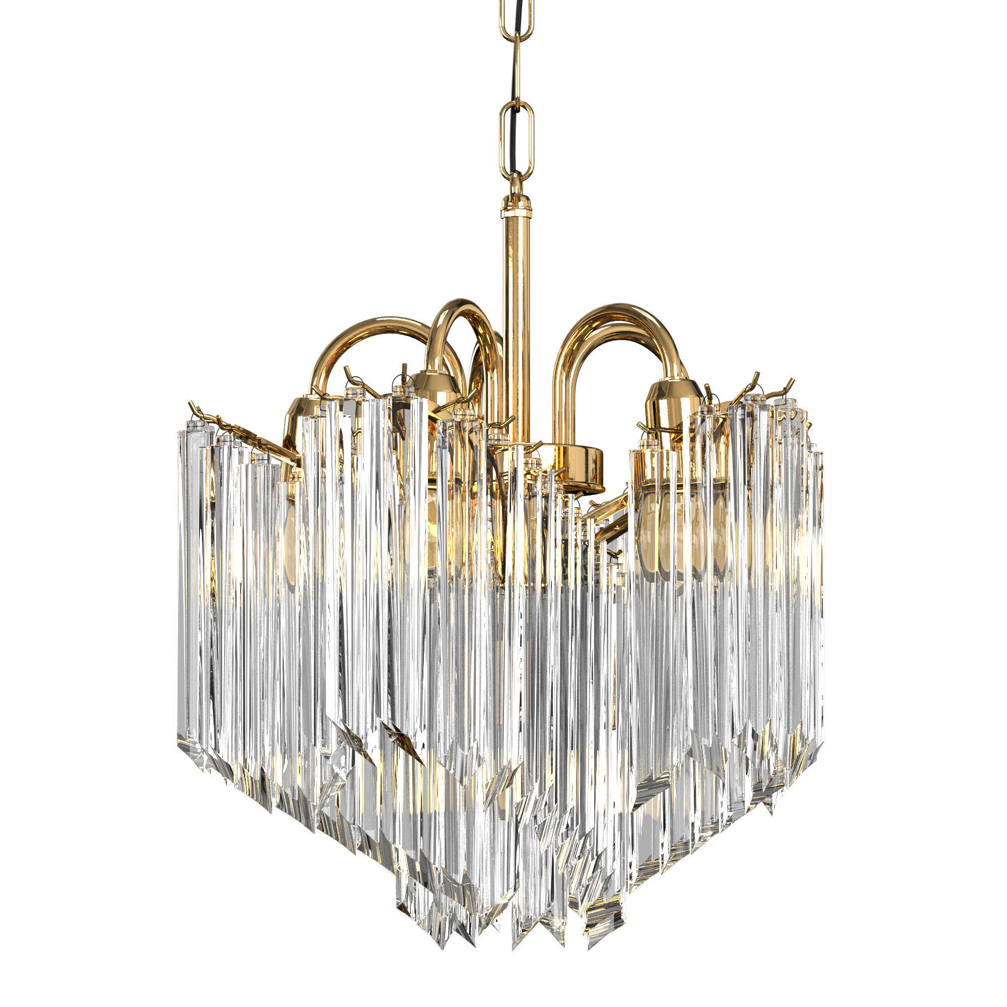 Quadriedri Ceiling Lamp 3D model_3