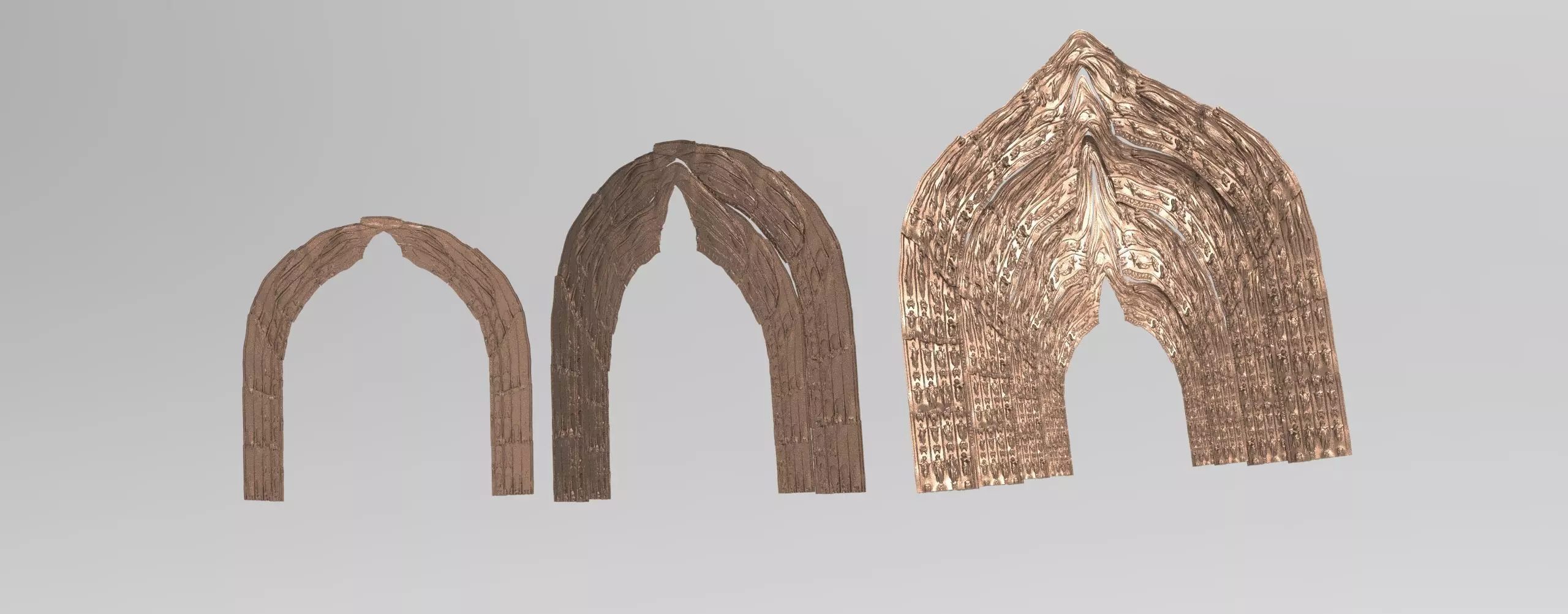 Dantes Redemption archway variations  3 3D model_0