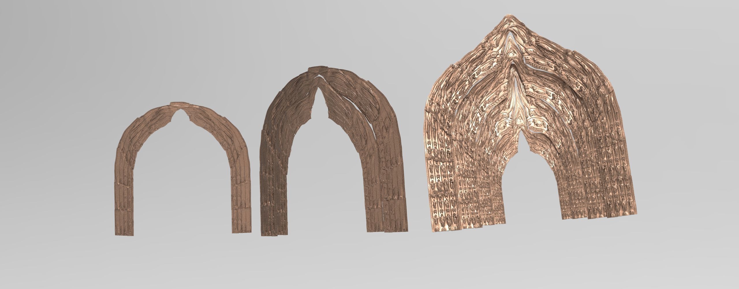 Dantes Redemption archway variations  3 3D model_1
