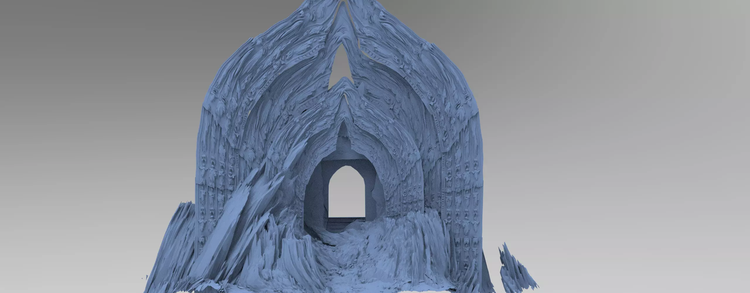 Dantes Redemption gateway 3D model