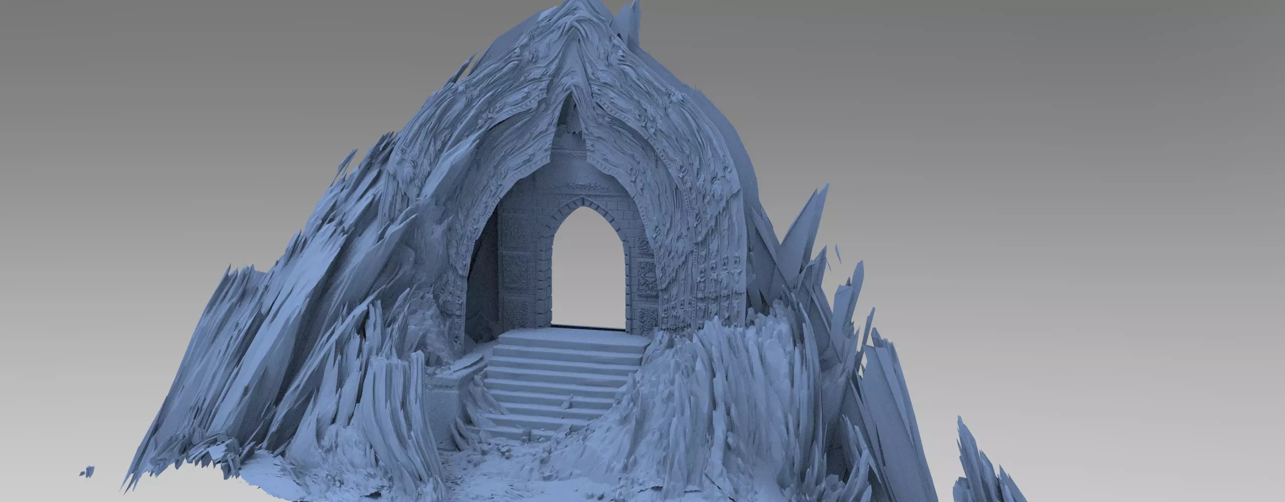 Dantes Redemption boulder 1 3D model