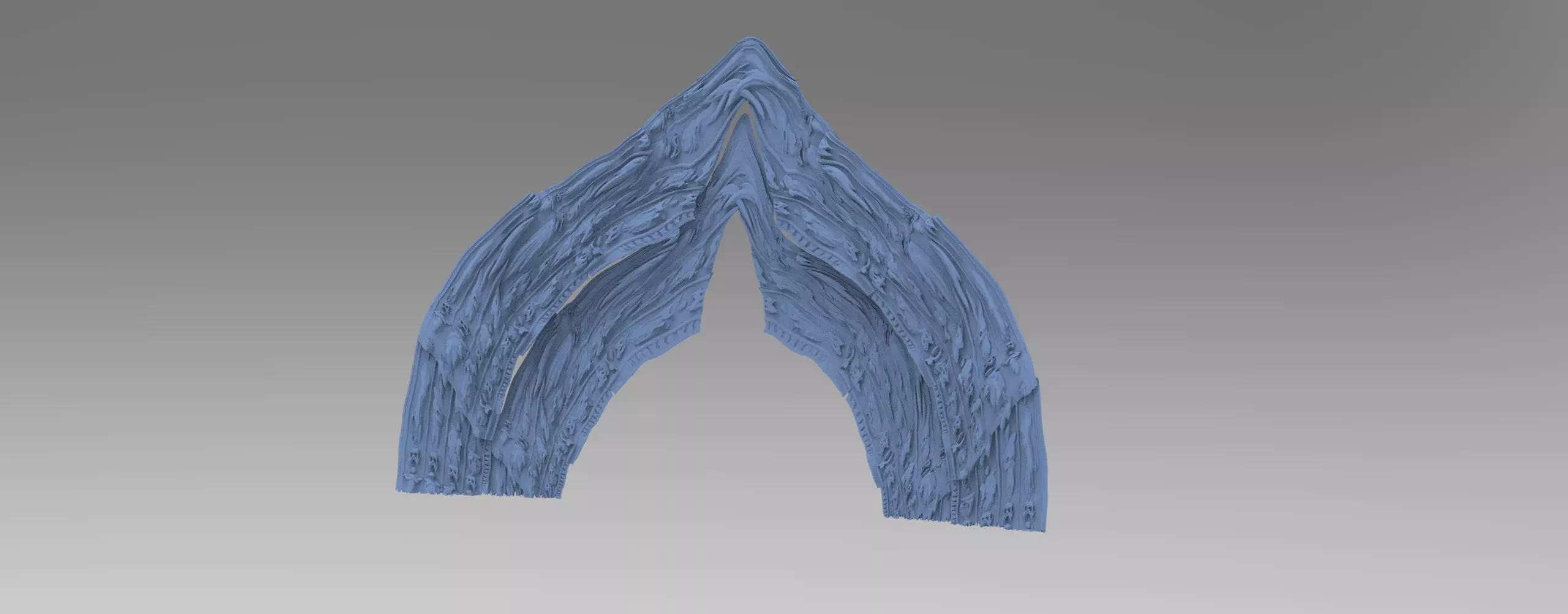 Dantes Redemption gateway archtop 3D model_0