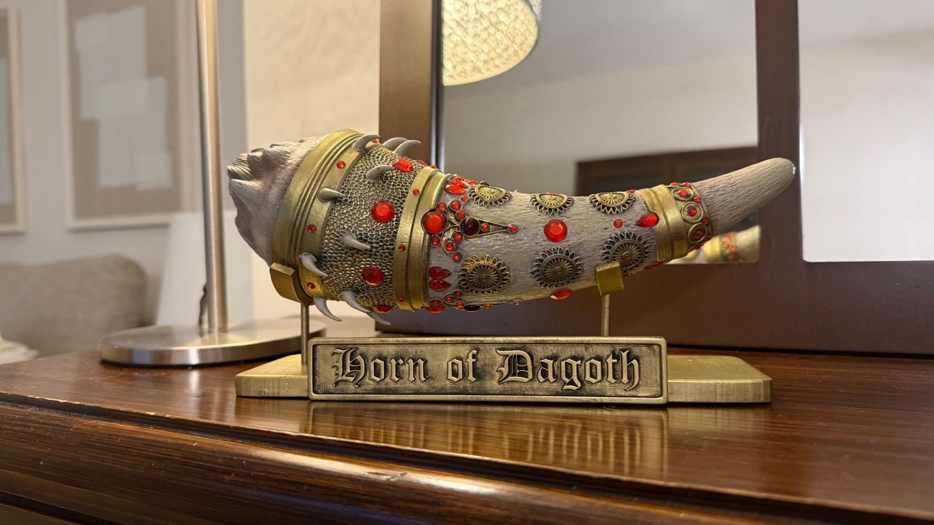 HORN OF DAGOTH - CUERNO DE DAGOTH - STL 3D print model_4