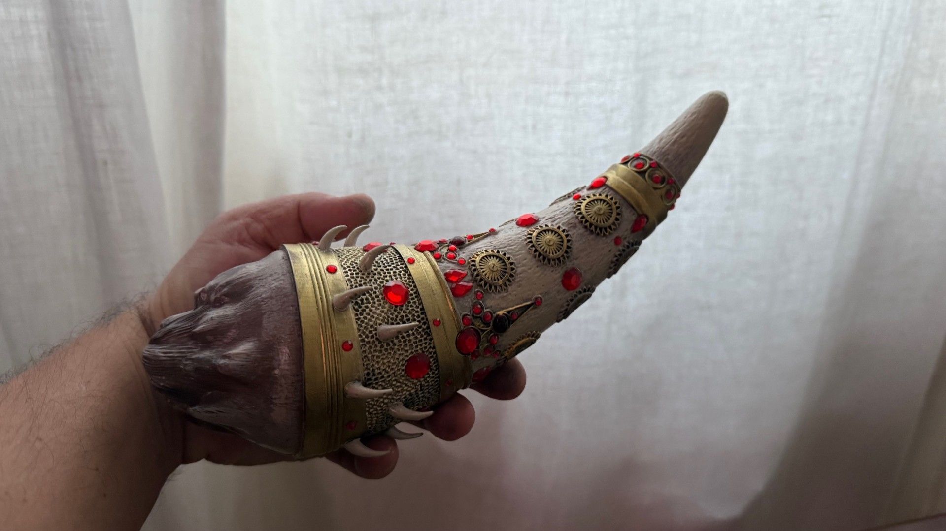 HORN OF DAGOTH - CUERNO DE DAGOTH - STL 3D print model_2