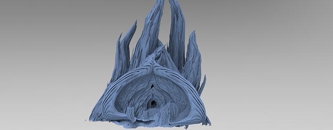 Dantes Glass cliff way 1 3D model