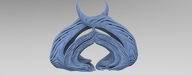 Pyramid steps archway 1 3D model
