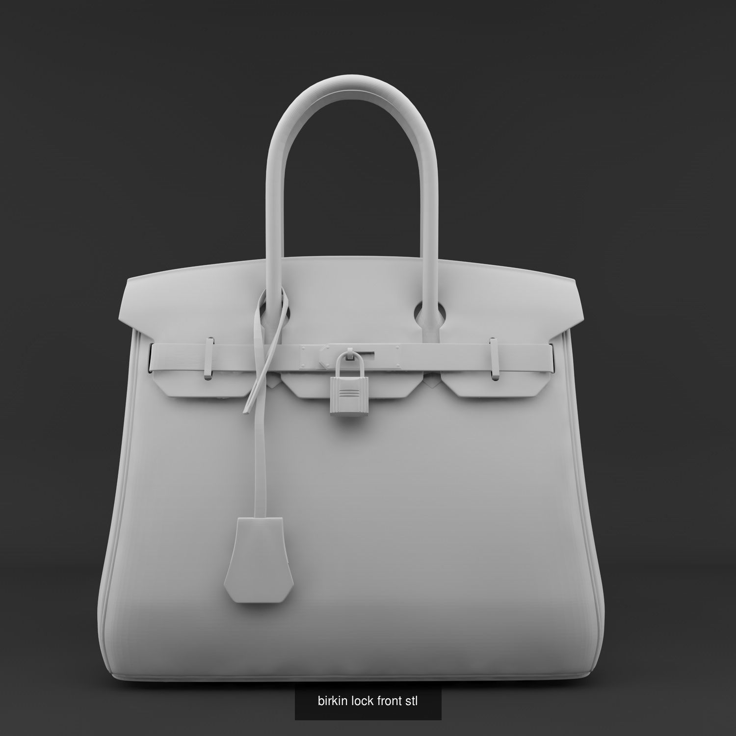 Birkin Bag 3D Model Collection_3