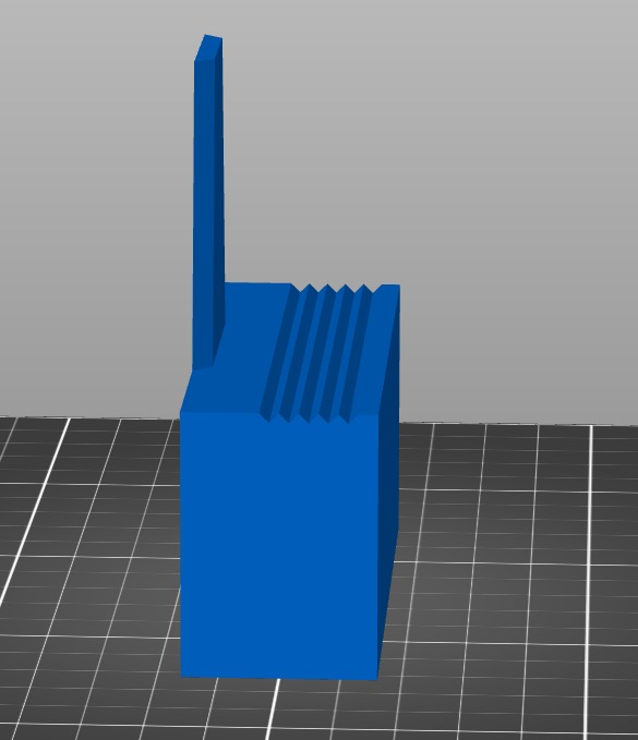 Trading Card Display Stand Blank Holder 3D print model_4