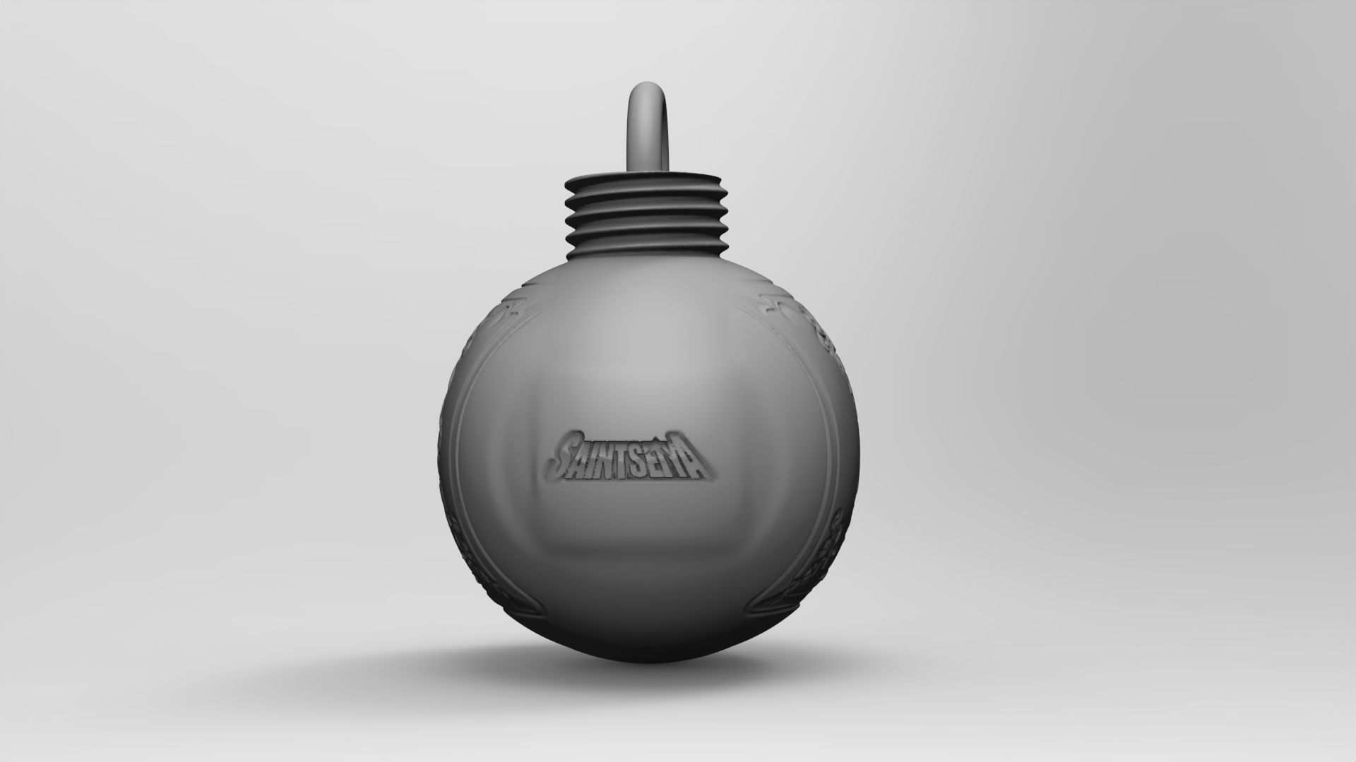 Bola de navidad-caballeros del zodiaco- ANDROMEDA 3D print model_4