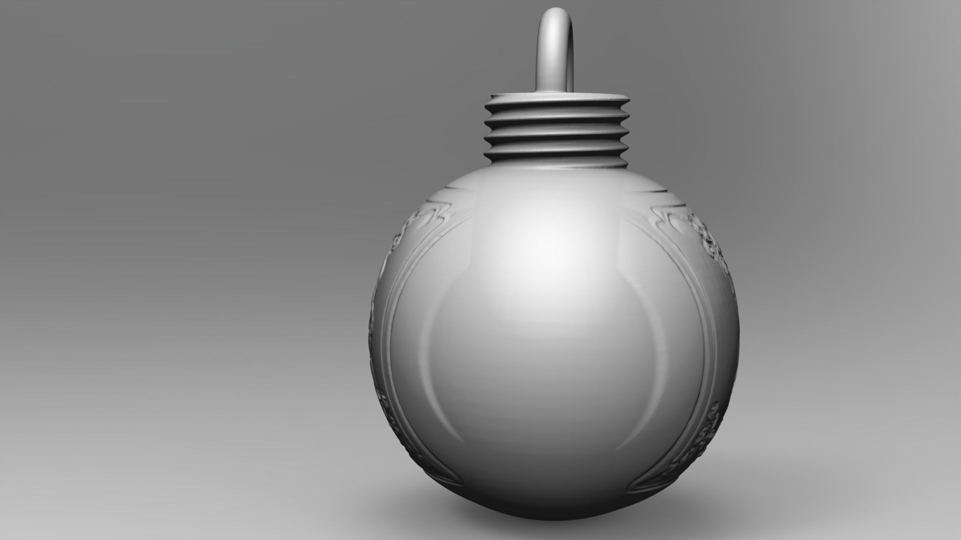 Bola de navidad-caballeros del zodiaco- ANDROMEDA 3D print model_2