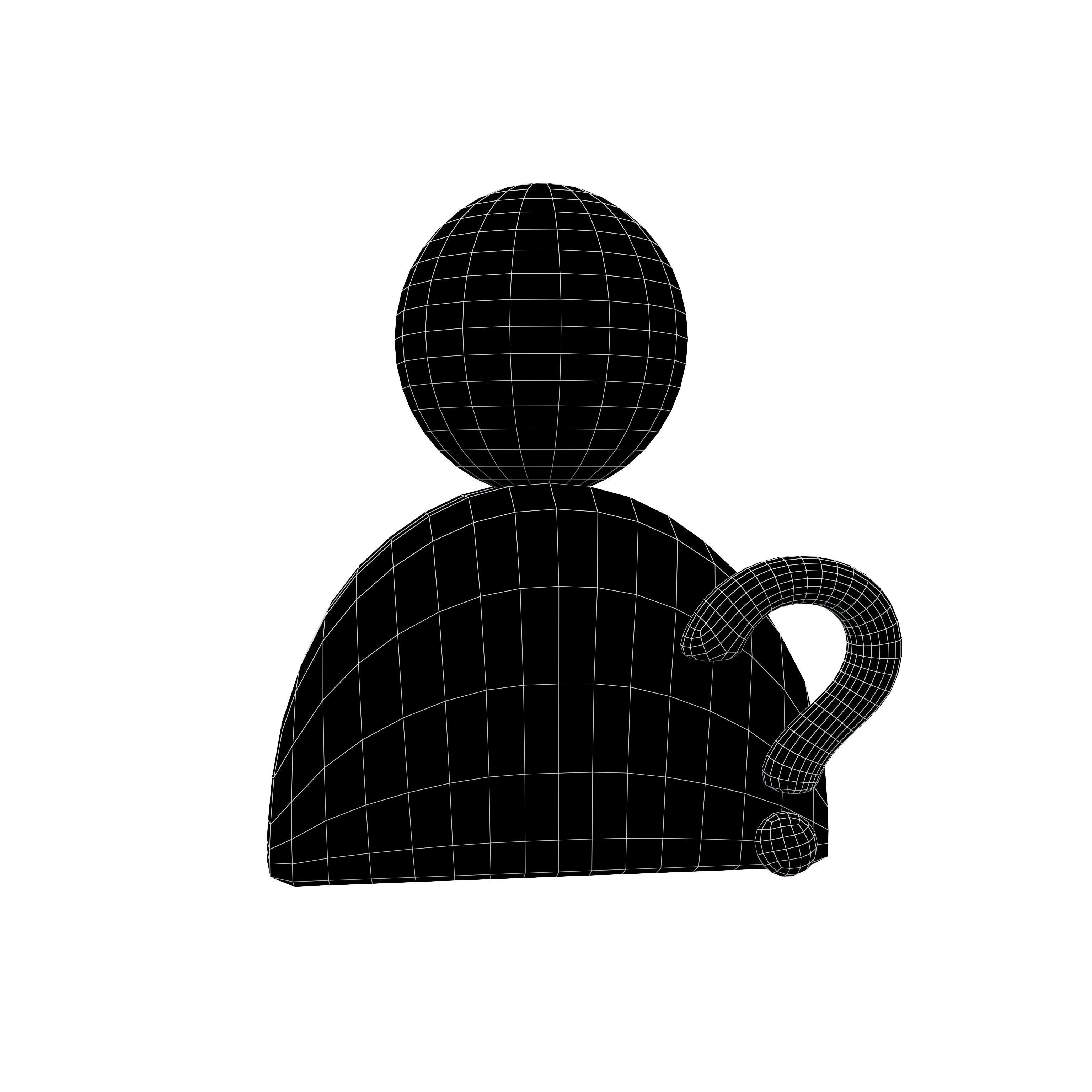 Cant Find User Icon v1 001 Low-poly 3D model_6