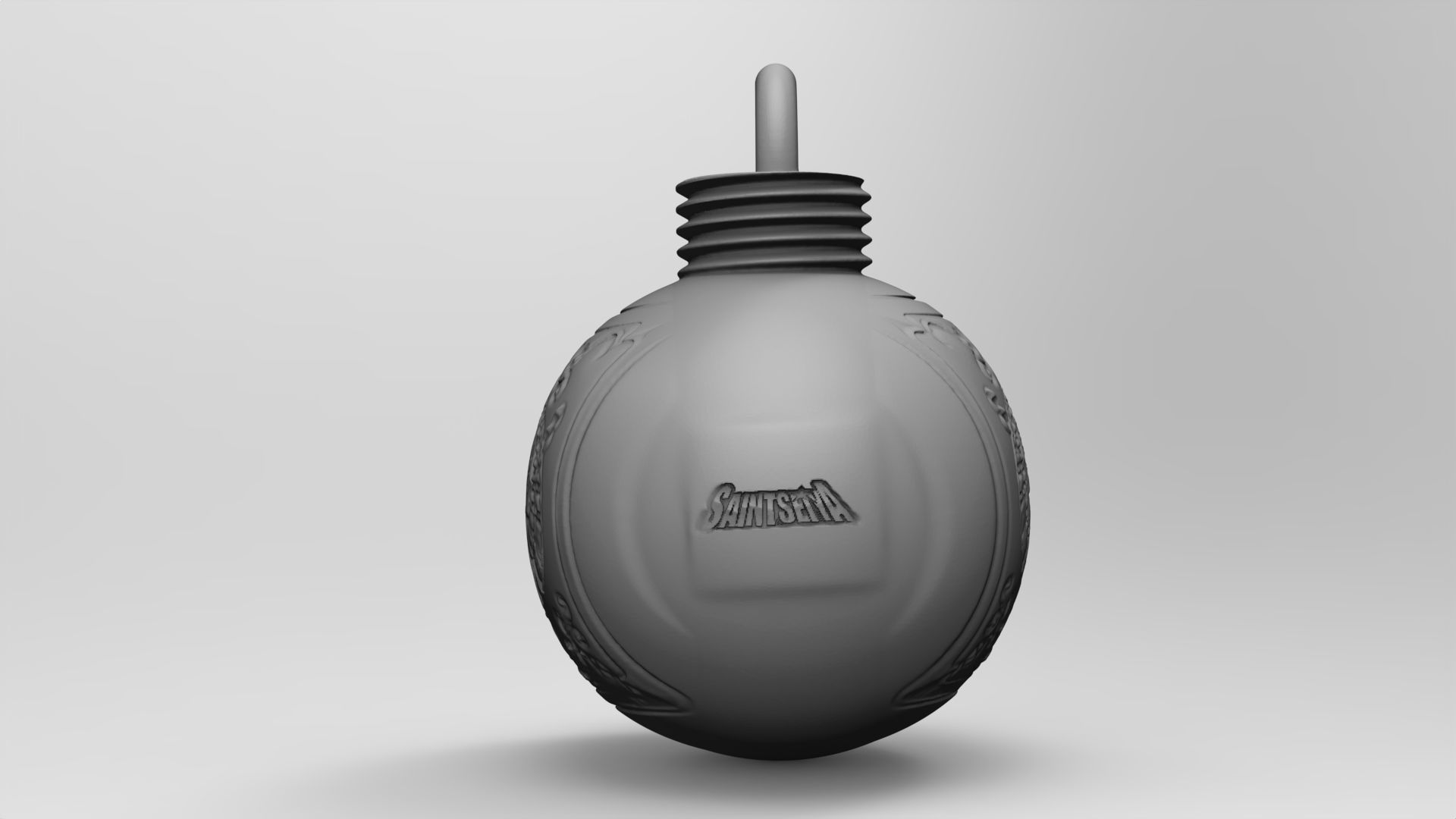 Bola de navidad-caballeros del zodiaco- FENIX 3D print model_4