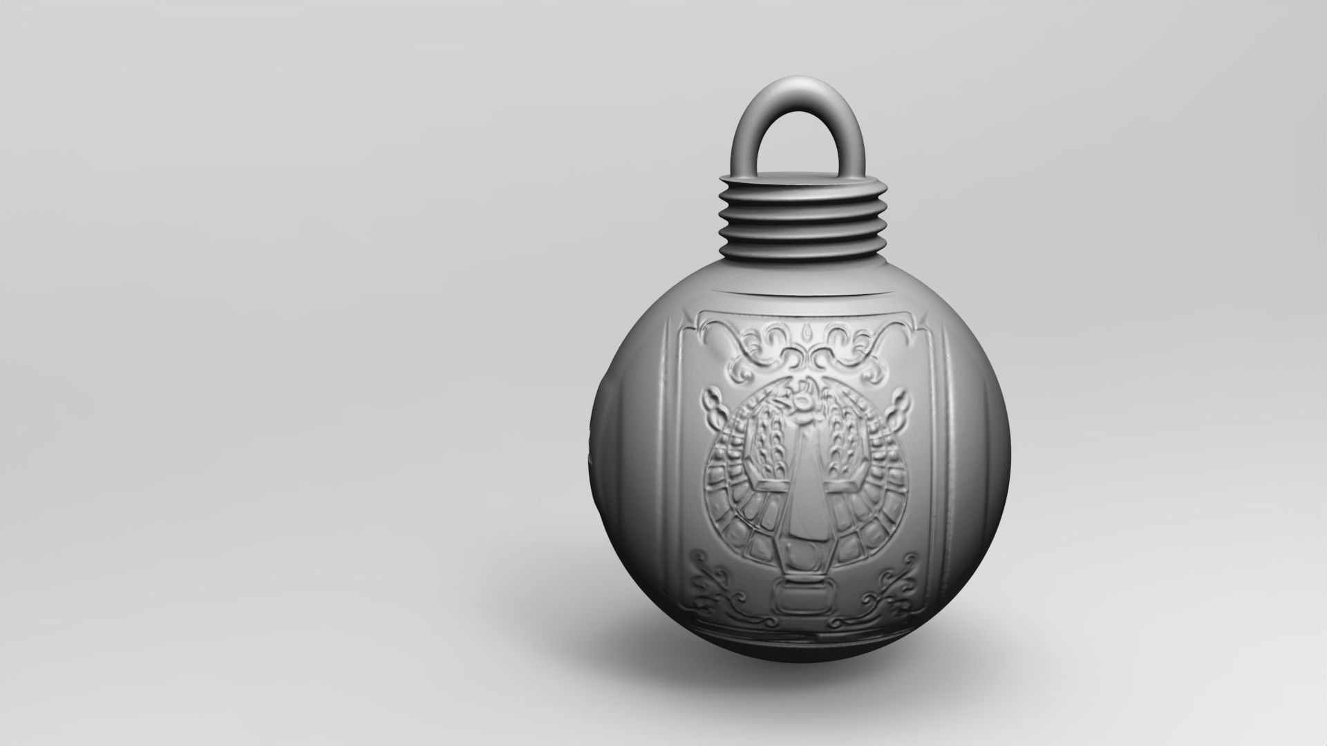 Bola de navidad-caballeros del zodiaco- FENIX 3D print model_2
