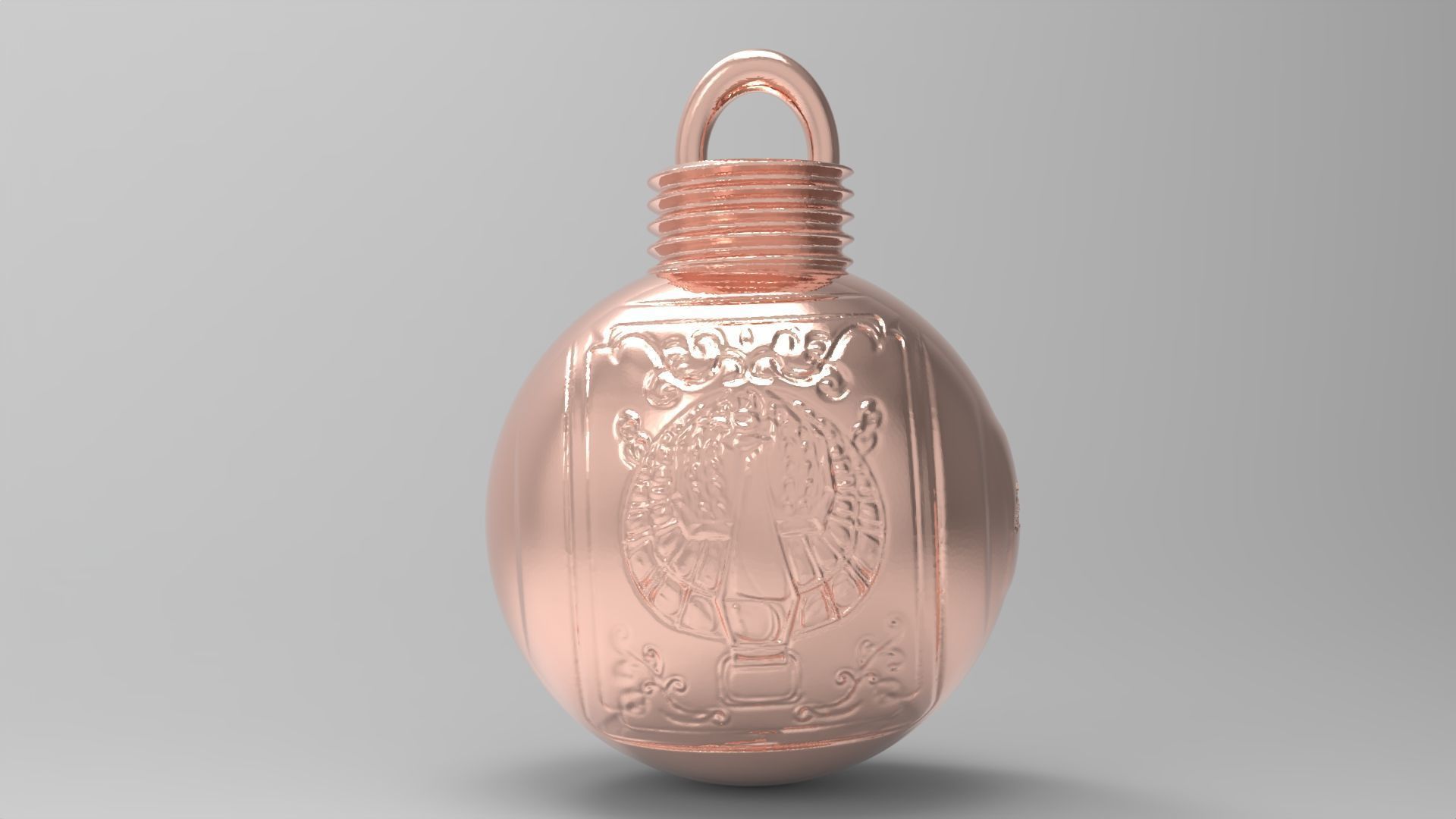 Bola de navidad-caballeros del zodiaco- FENIX 3D print model_17