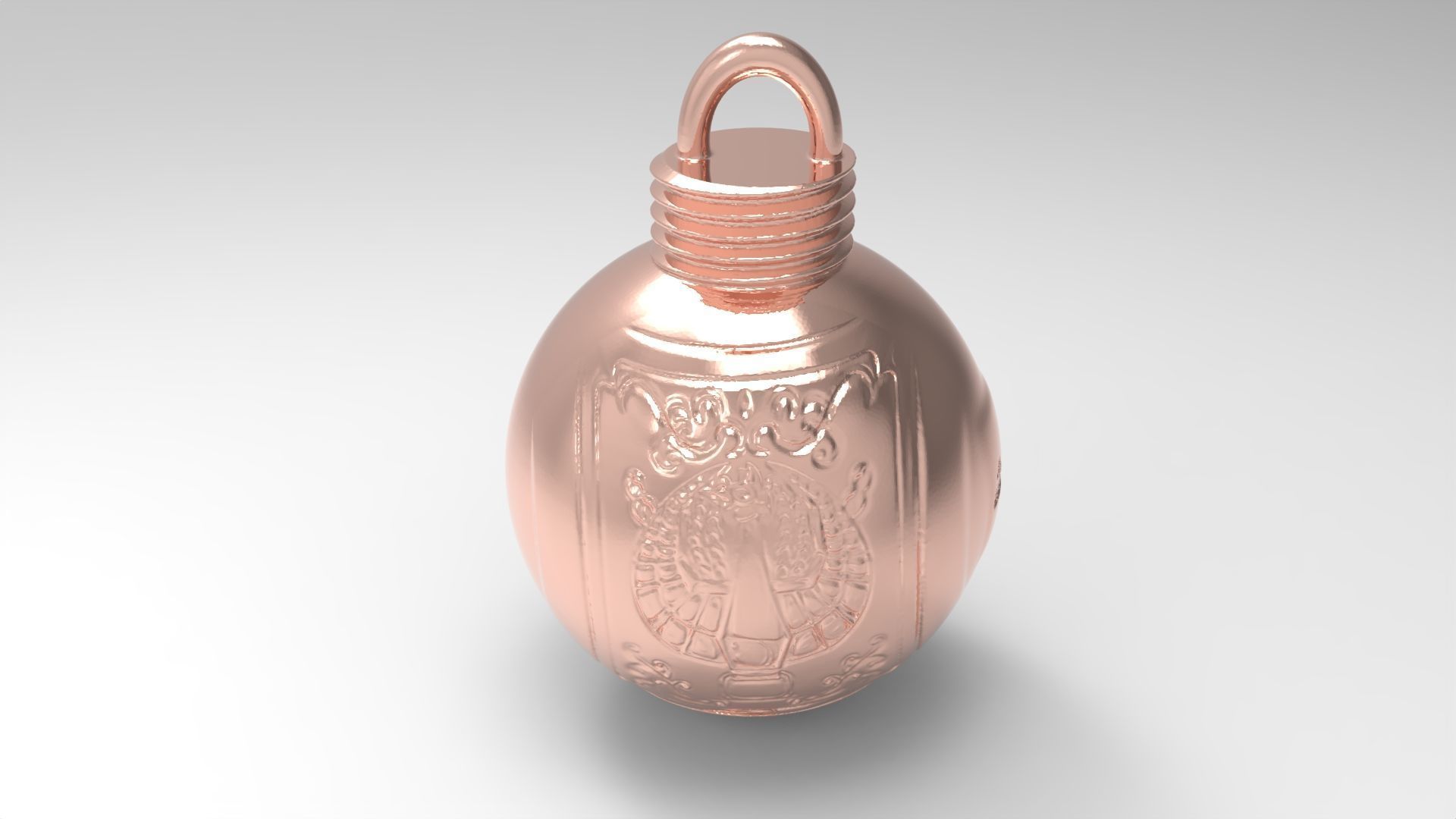 Bola de navidad-caballeros del zodiaco- FENIX 3D print model_8