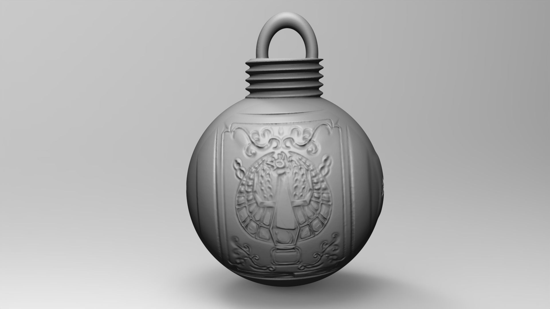 Bola de navidad-caballeros del zodiaco- FENIX 3D print model_6