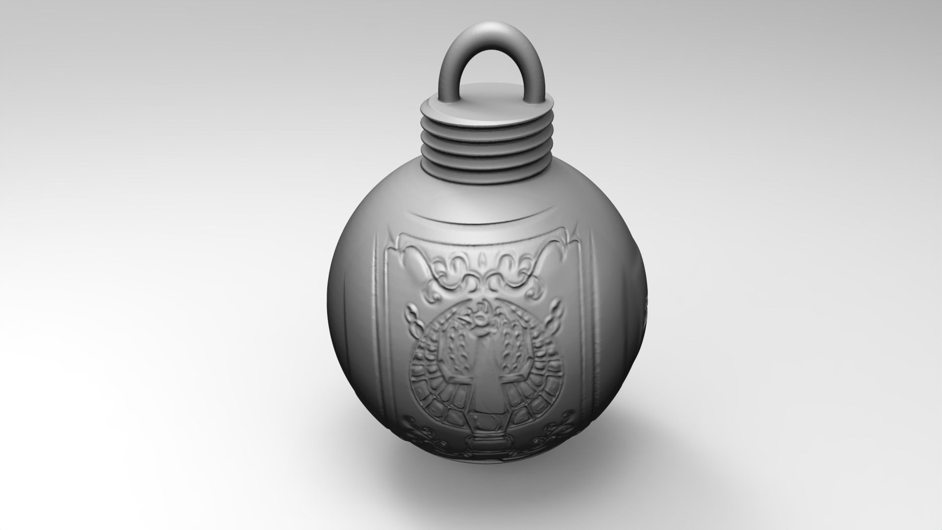 Bola de navidad-caballeros del zodiaco- FENIX 3D print model_7