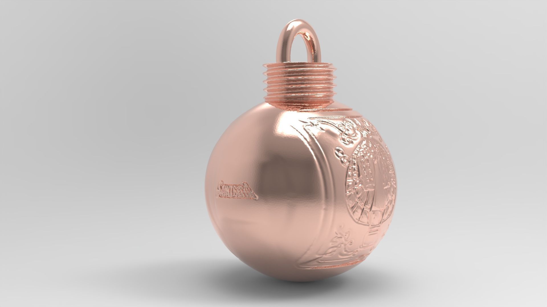 Bola de navidad-caballeros del zodiaco- FENIX 3D print model_14