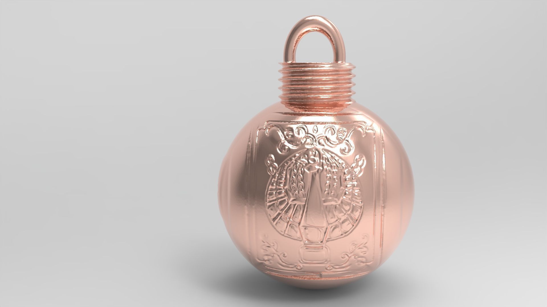 Bola de navidad-caballeros del zodiaco- FENIX 3D print model_13