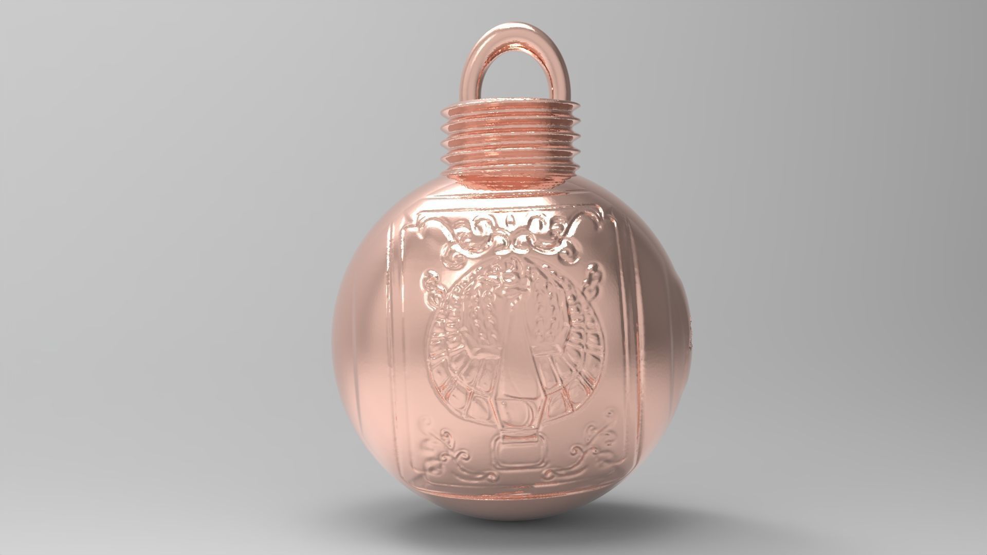 Bola de navidad-caballeros del zodiaco- FENIX 3D print model_9